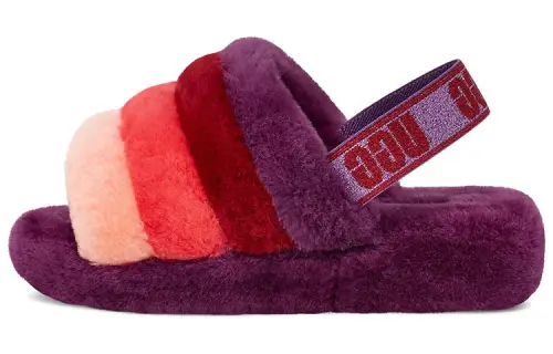 UGG FLUFF YEAH Comfortable Fashion Sandal Women's Purple