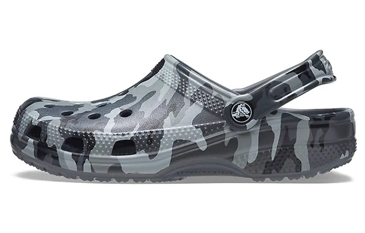 Crocs Classic Clog Sports Sandals Unisex Black Gray