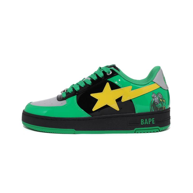 Мужские кеды A BATHING APE (зеленые)