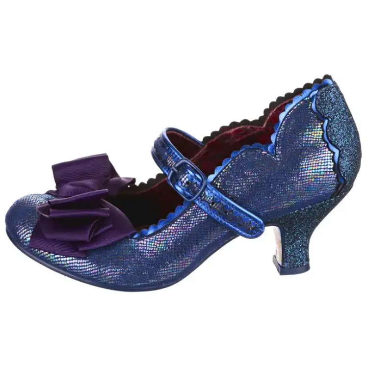 IRREGULAR CHOICE Mary Jane Shoes Women's Blue