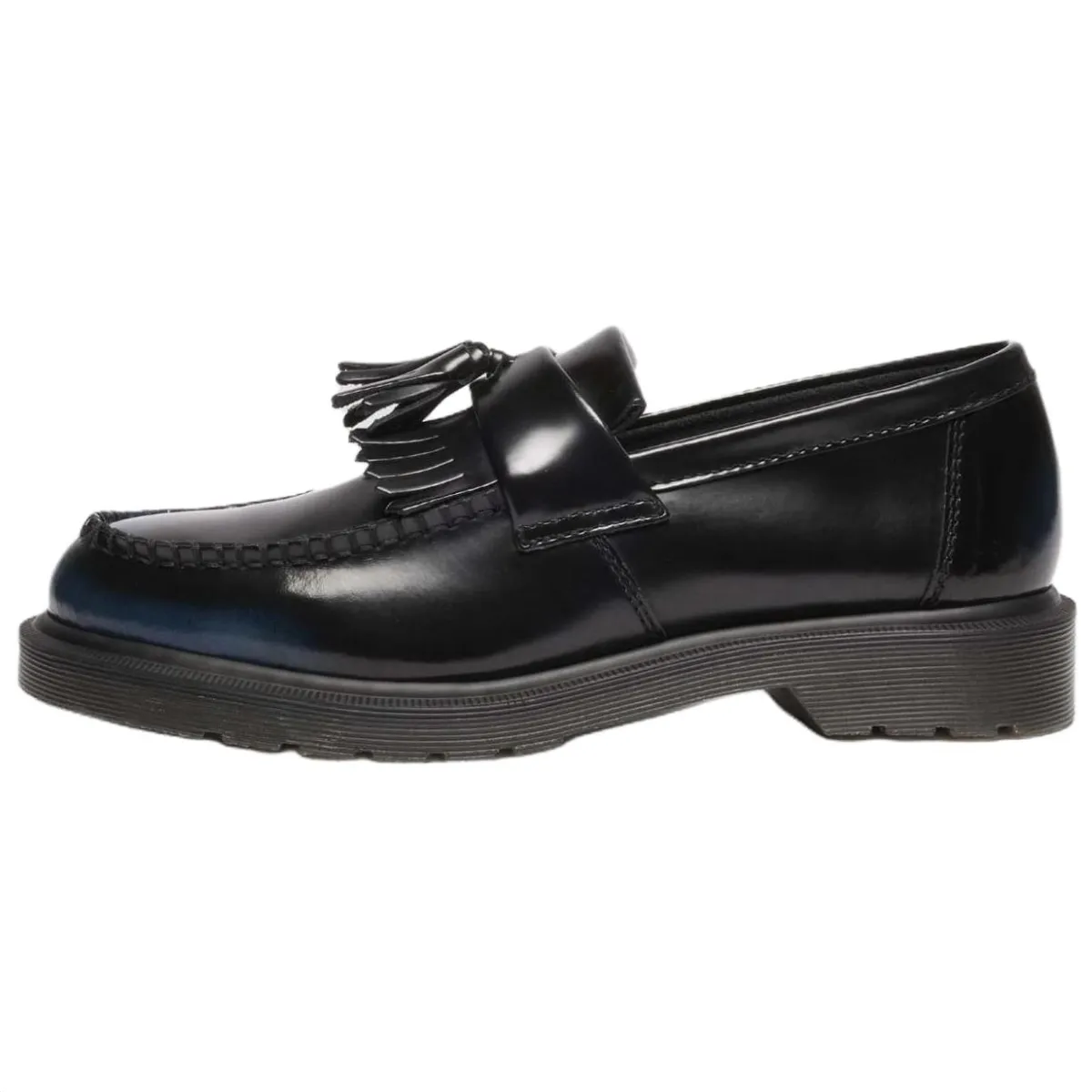 Dr.Martens Adrian Leather Loafers 3cm Unisex Black Blue
