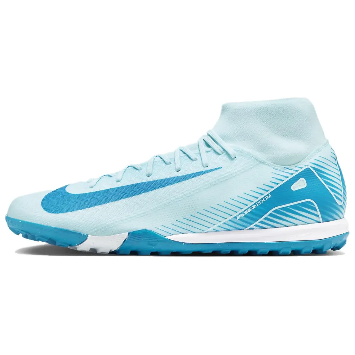 Nike Mercurial Superfly 10 TF Turf Artificial Turf Soccer Shoes Men's Blue
