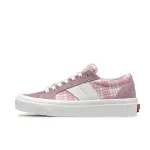 LuzaoT SUPER DRAG Canvas Shoes Unisex Pink Plaid