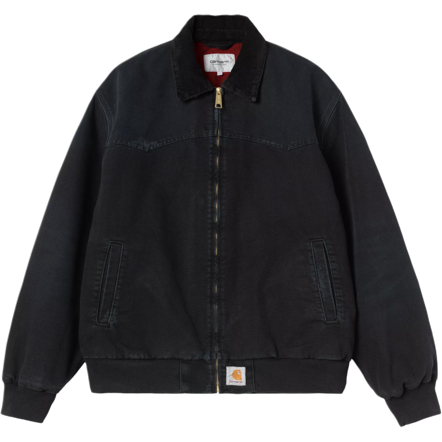 Мужская куртка Carhartt Carhartt WIP SS26 OG Santa Fe Jacket (черная)
