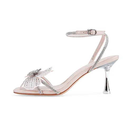 D FUSE SCANDINAVIA Leather Stylish Sandal 7.5cm Women's