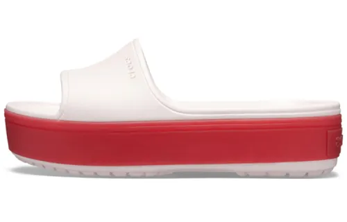 Crocs Crocband Slide Slippers Unisex White/Red