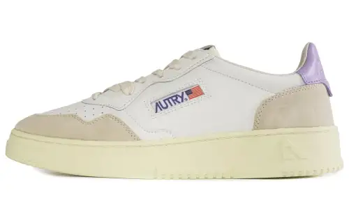AUTRY Logo-appliqué Leather Sneakers