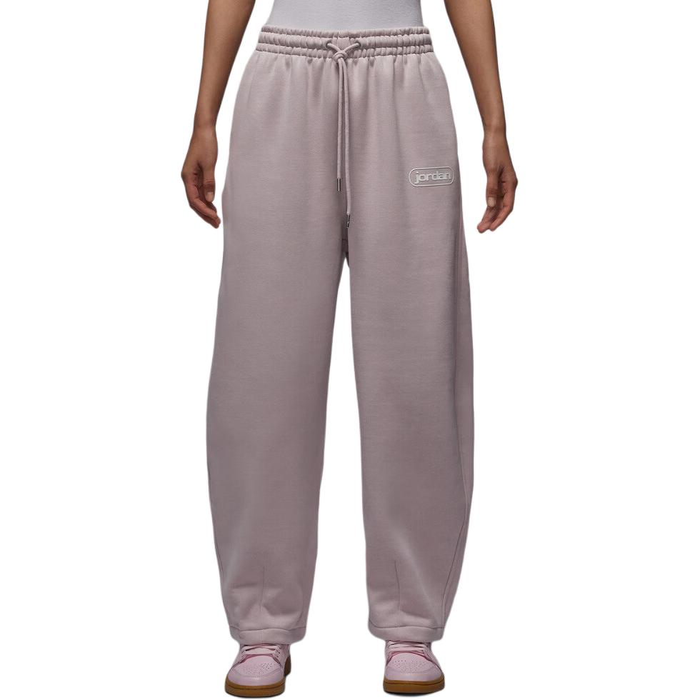 Женские штаны Jordan As W J Flt Flc BAGGY (черные)