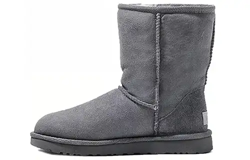 UGG Classic Short Ii Fleece Lined Gray Women's