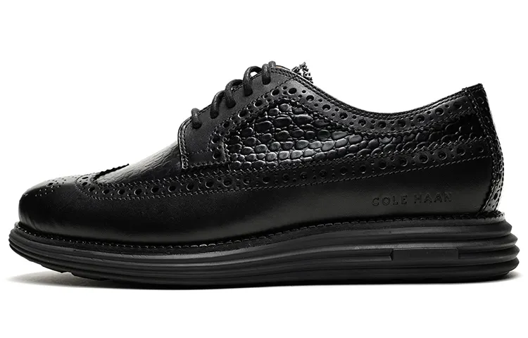 COLE HAAN Top Grain Cow Leather Casual Leather Shoes Men's