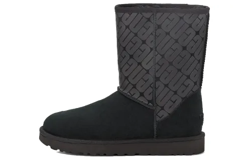 UGG Classic Short 2 'Black Grey' Women's