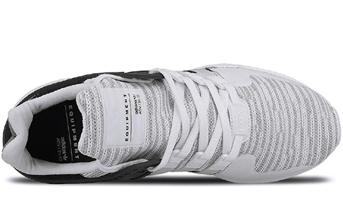 Детские кроссовки adidas originals EQT Support ADV (черно-белые) — фото 3