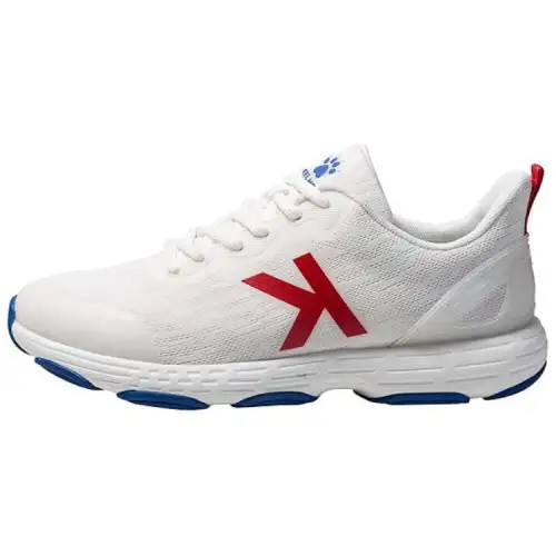 KELME Comfortable Slip Resistant Abrasion Resistant Slip Resistant Abrasion Resistant Low top Casual Shoes Unisex White