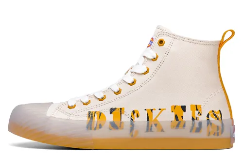 Dickies Canvas Shoes Unisex High Top Beige