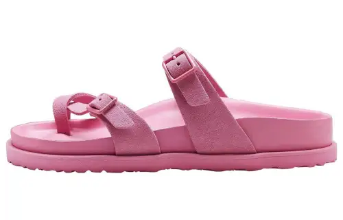 Birkenstock Suede Stylish Sandal Unisex Pink