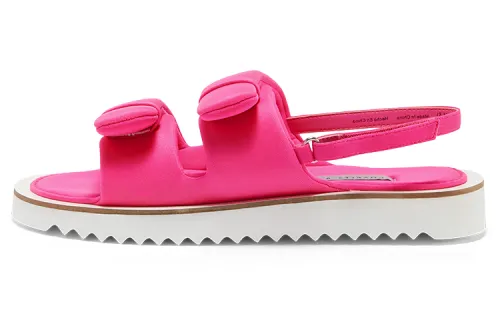 CHARLES&KEITH Fabric One Strap Sandals Women's