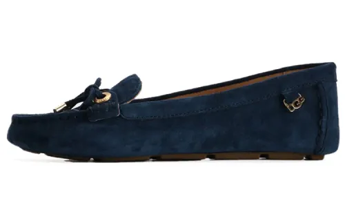 UGG ANSLEY Bow Glimmer Casual Shoes Women's Chestnut