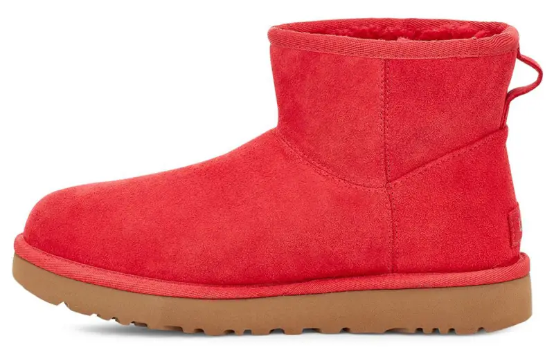 UGG Classic Mini Star Snow Boots Red Women's