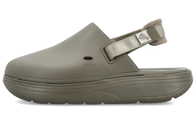 Suicoke Low top Casual Shoes Unisex Olive Green