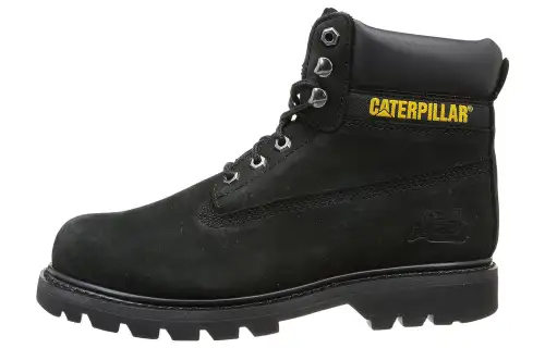CAT Leather Thermal Waterproof Abrasion Resistant Thermal Waterproof Abrasion Resistant Short Outdoor Boots Men's Black