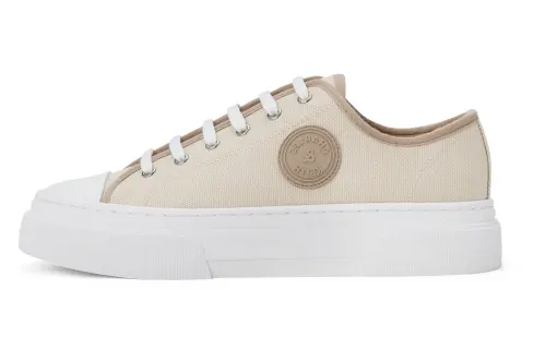 CHARLES&KEITH Low top Stylish Skateboarding Shoes Women's Taupe
