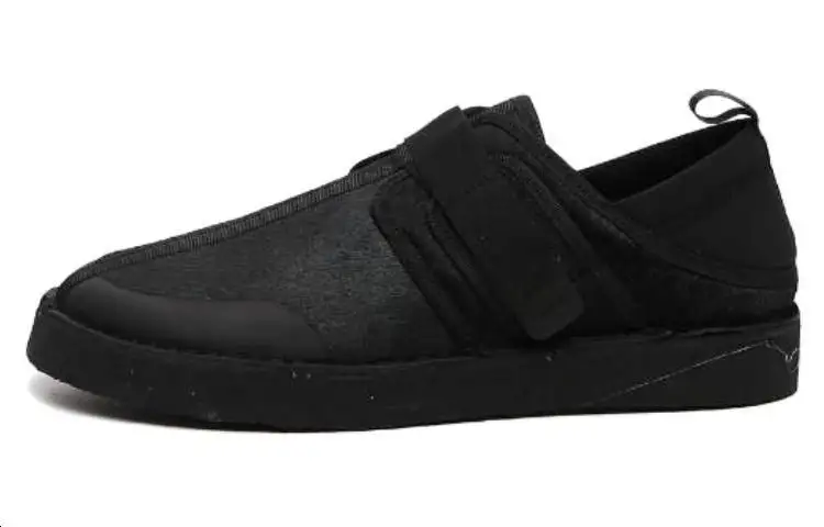 Clarks Cow Leather Low top Casual Shoes Men's Black
