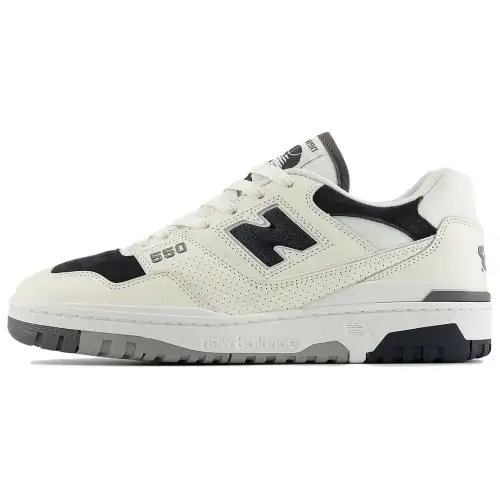 550 New Balance 'Suede Toe Pack - White Black'