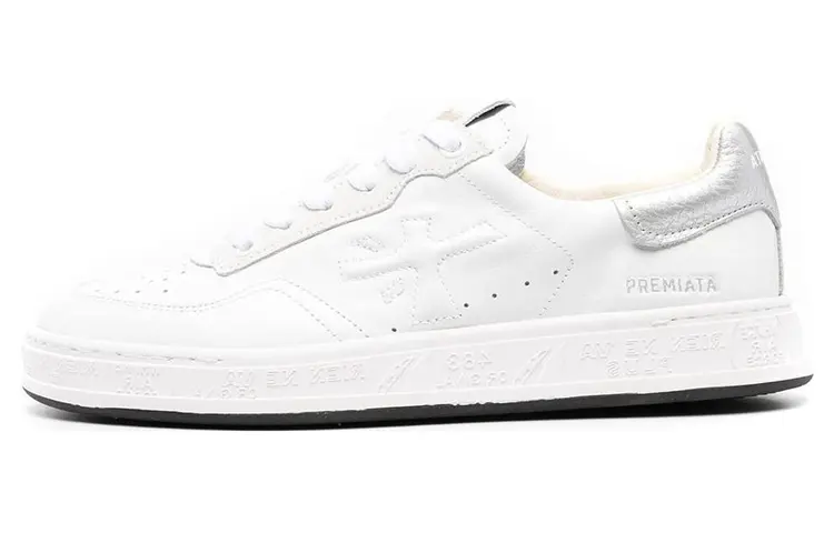 PREMIATA Quinn Calfskin Low top Skateboard Shoes Men's White