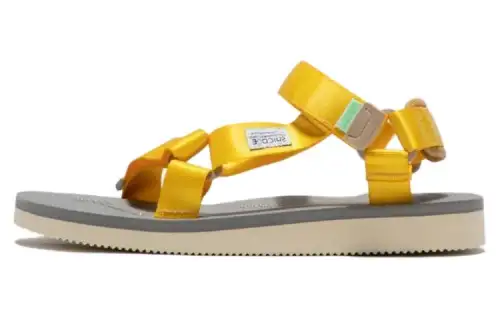 Suicoke Polyester Beach Sandals Men's Yellow
