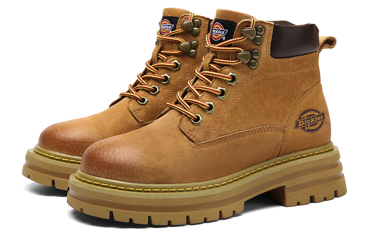 Dickies Classic Trendy Comfortable Versatile Outdoor Boots Men's Earth Yellow