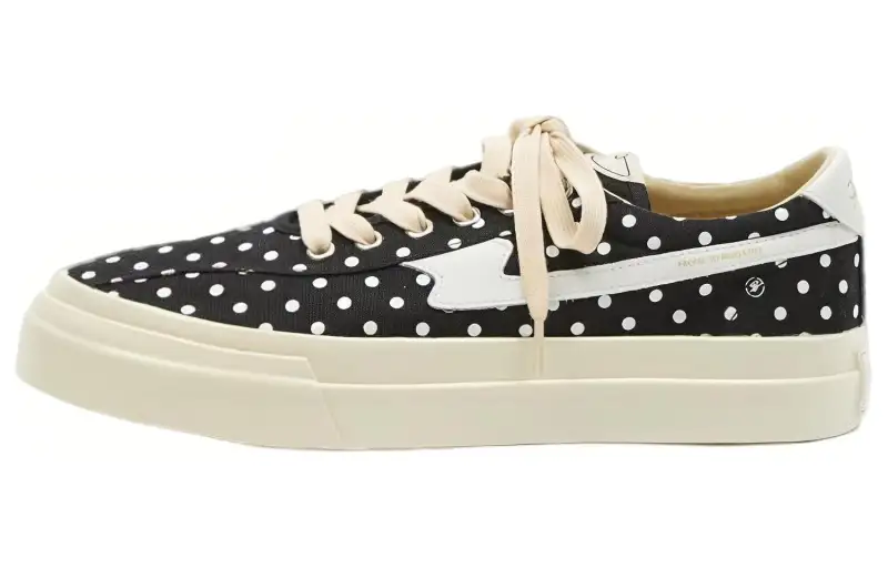 Stepney Workers Club Stylish Skateboarding Shoes Women's Black White