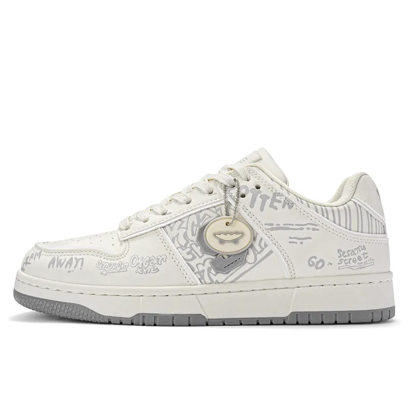 SESAME STREET Height Increasing Low top Skateboard Shoes Unisex
