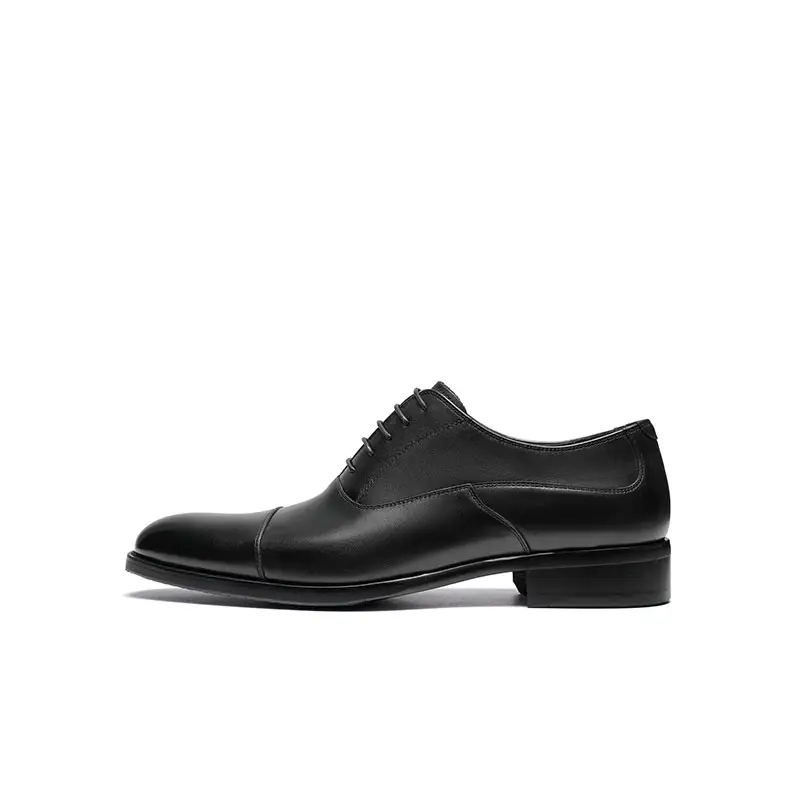 Red Dragonfly cow leather business simple trend formal leather shoes men's style