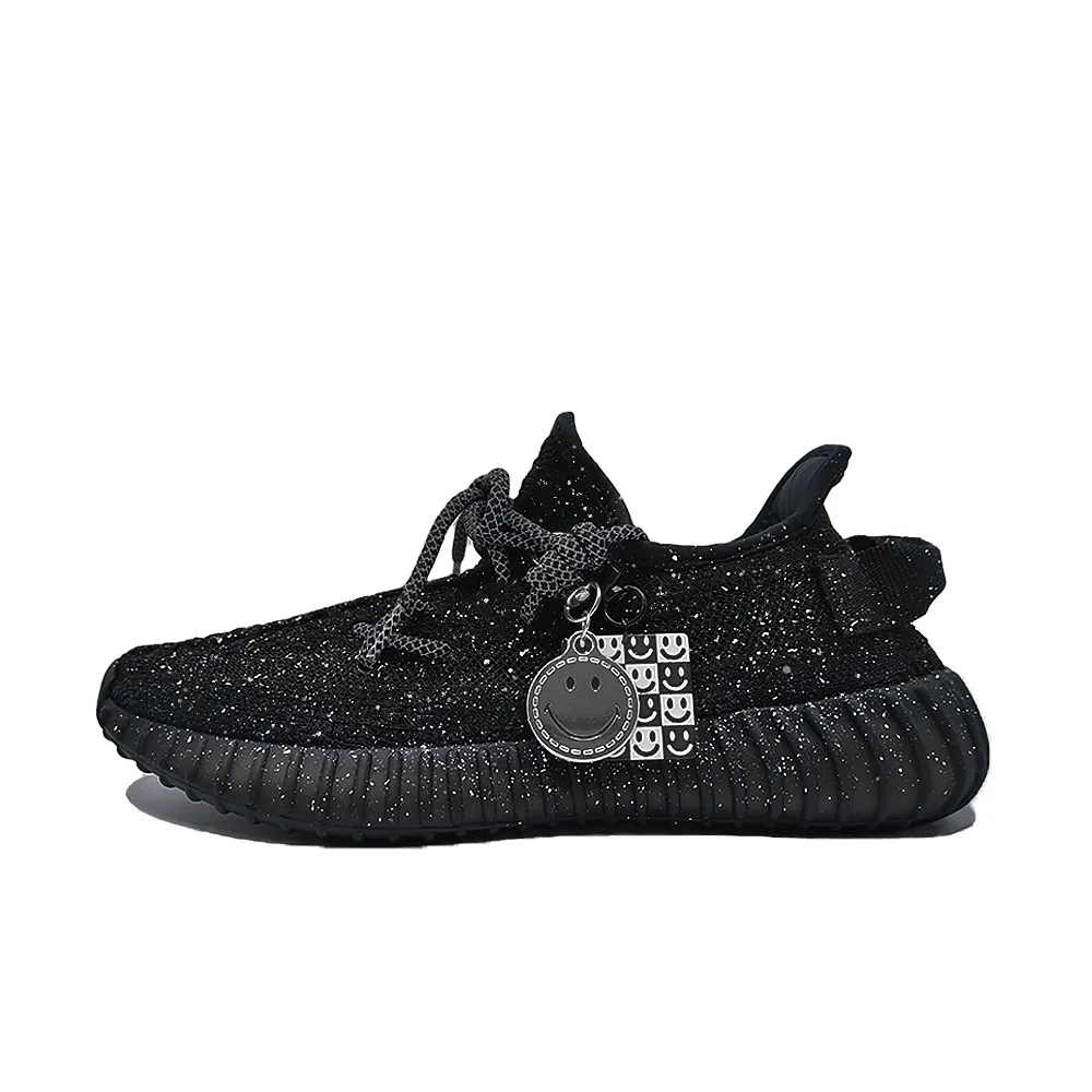 Adidas Originals Yeezy Boost 350 V2 Low top Casual Shoes Unisex Black