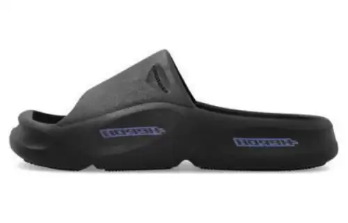 Heron Preston moulded flat slides