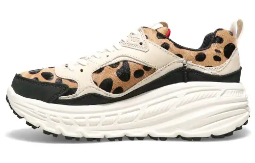 Atmos x UGG Leather Low top Sports Casual Shoes Women's White Brown