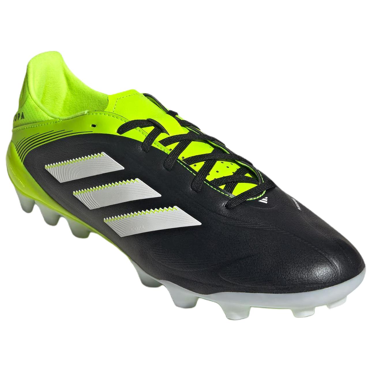 Adidas Copa Pure 3 Abrasion Resistant Soccer Shoes Unisex Black Green