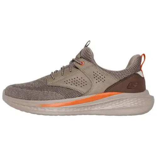 Skechers Relaxed Fit Low top Casual Shoes Men's Taupe