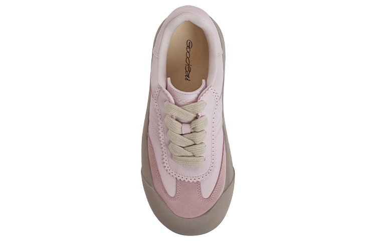 GOOD BAI DUM Pompompurin Platform Casual Shoes Split Cow Leather, Artificial Leather Comfortable Low top