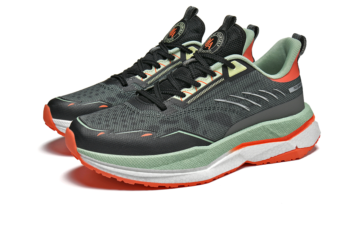 HLA Fabric Cushioning Slip Resistant Low top Running Shoes Men’s