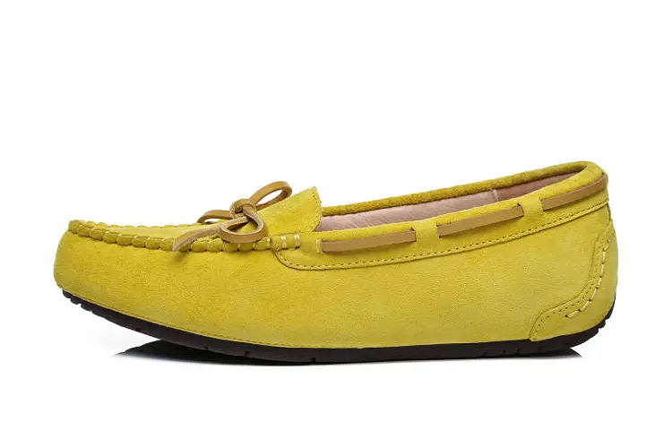 EVERAU Women's Casual Shoes Women's Low Top Yellow