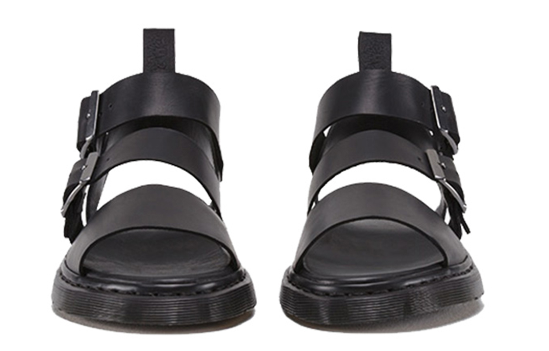 Dr.Martens Leather Roman Sandals Unisex Black