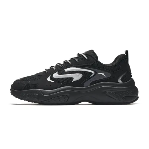 Anta Starlight 3 Low top Casual Shoes Men's Black Silver
