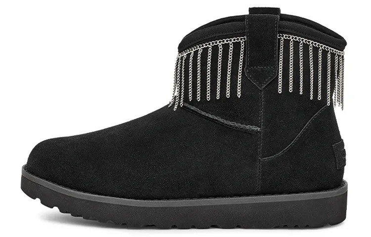 UGG Classic Mini Fringe 'Black' Women's