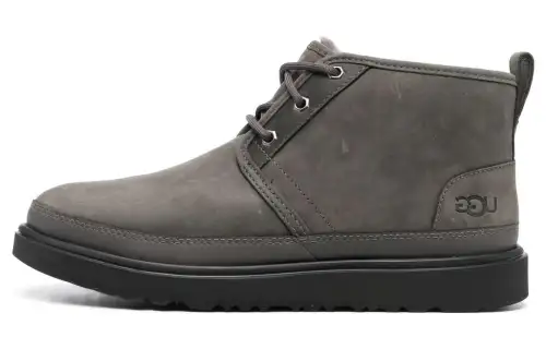 UGG Ankle Length Snow Boots Men's Gray