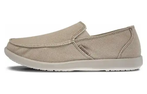Crocs Santa Cruz Clean Cut Loafers 'Khaki'