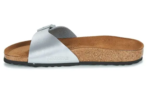 Birkenstock Slide Slippers Women's Silver