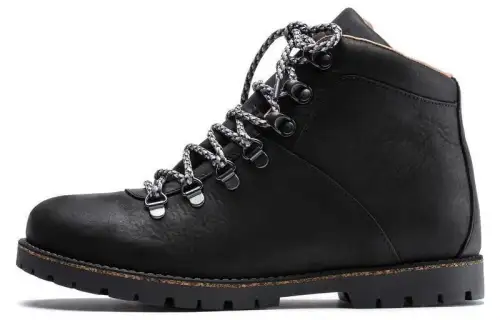 Birkenstock Jackson Nubuck Leather Shoes 'Black'