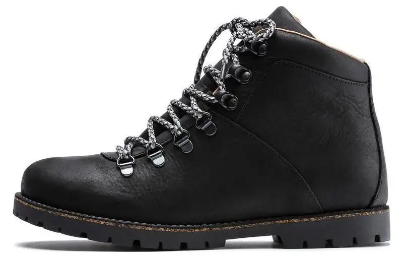 Birkenstock Jackson Nubuck Leather Shoes 'Black'
