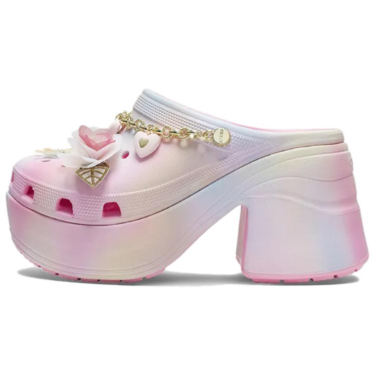 Женские сабо Crocs Siren Clog (розовые)